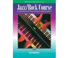 KNYGA Bert Konowitz JAZZROCK PIANO COURSE LEVEL 1