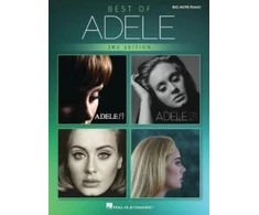 KNYGA Best of Adele for Big-Note Piano - 2nd Edition