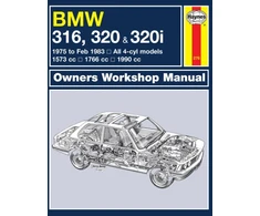 KNYGA BMW 316, 320 &amp; 320i (4-cyl)(75 - Feb 83) Haynes Repair Manual