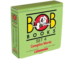 KNYGA Bobby Lynn Maslen Bob Books: Complex Words (8 Books) (Stage 3: Developing Readers)