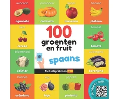 KNYGA Bookshop 100 groenten en fruit in spaans