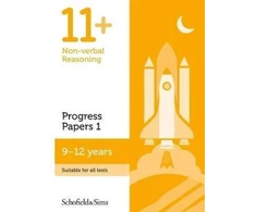 KNYGA Bookshop 11+ Non-verbal Reasoning Progress Papers Book 1: KS2, Ages 9-12