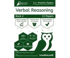 KNYGA Suraj Joshi 11+ Practice Papers For Independent Schools &amp; Aptitude Training Verbal Reasoning Book 2