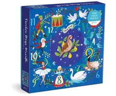Dėlionė Bookshop 12 Days Wreath 500 Piece Puzzle