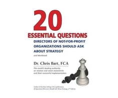 KNYGA Dr Bart 20 Essential Questions Directors of Not-For-Profit Organizations Should Ask about Strategy