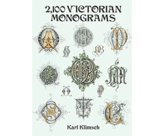 KNYGA Bookshop 2100 Victorian Monograms