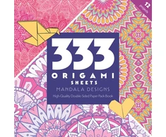 KNYGA Ct Publishing 333 Origami Sheets Mandala Designs