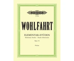KNYGA Hans Sitt 40 Elementary Studies Op. 54 for Violin