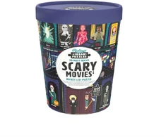 KNYGA Bookshop 50 Must-Watch Scary Movies Bucket List 1000-piece Puzzle