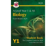 KNYGA Cgp Books A-Level Biology for AQA: Year 1 &amp; AS Student Book with Online Edition