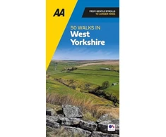 KNYGA Bookshop AA 50 Walks In West Yorkshire