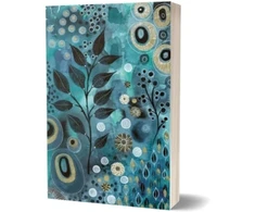 KNYGA David And Charles Abstract Leaf Notebook