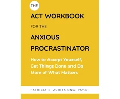 KNYGA Bookshop ACT Workbook for the Anxious Procrastinator
