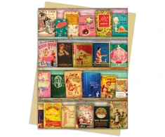 KNYGA Bookshop Aimee Stewart: Vintage Cook Book Library Greeting Card Pack