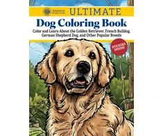 KNYGA Bookshop AKC Ultimate Dog Coloring Book