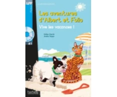KNYGA Didier Eberle Albert et Folio - Vive les vacances ! + online audio - LFF A1