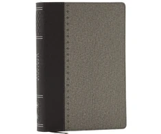 KNYGA Thomas Nelson Alexander Maclaren Study Bible: Encouragement and Insights for a Christ-Centered Life (NKJV, Juodas/Gray Leathersoft, Comfort Print)