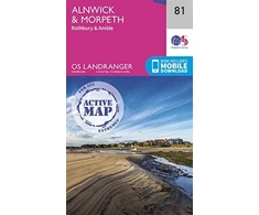 KNYGA Ordnance Survey Alnwick &amp; Morpeth