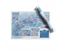 KNYGA Bookshop Alpine Skiing Collect and Scratch Print
