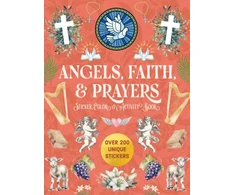KNYGA Bookshop Angels, Faith &amp; Prayers Sticker, Color &amp; Activity Book