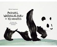 KNYGA Bookshop Animal Watercolour in 10 Minutes