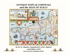 KNYGA Bookshop ANTIQUE MAPS OF CORNWALL AND THE ISLES OF SCILLY