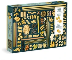 KNYGA Bookshop Art of Pasta 1000 Piece Puzzle with Shaped Pieces
