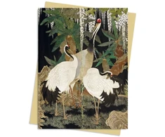 KNYGA Bookshop Ashmolean Museum: Cranes, Cycads &amp; Wisteria Greeting Card Pack