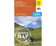 KNYGA Bookshop Atholl, Glen Tilt, Beinn Dearg &amp; Carn nan Gabhar