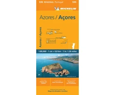 KNYGA Azores - Michelin Regional Map 595