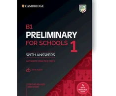 KNYGA Bookshop B1 Preliminary for Schools 1 for the Revised 2020 Exam Student's Book with Answers with Audio with Resource Bank