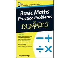 KNYGA Bookshop Basic Maths Practice Problems For Dummies, UK Edition