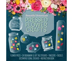KNYGA Bookshop Beautiful Botanicals Pressed Flower Crafts Kit