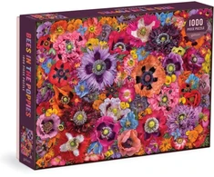 Dėlionė Bookshop Bees in the Poppies 1000 Piece Puzzle