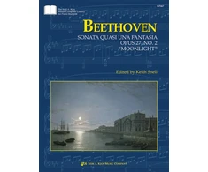 KNYGA Bookshop Beethoven: Sonata quasi una Fantasia, Op. 27, No. 2 "Moonlight Sonata"