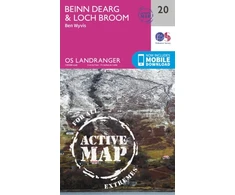 KNYGA Bookshop Beinn Dearg &amp; Loch Broom, Ben Wyvis