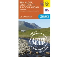 KNYGA Bookshop Ben Alder, Loch Ericht &amp; Loch Laggan, Dalwhinnie