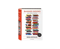 Dėlionė Bookshop Bibliophile Banned Books 500-Piece Puzzle