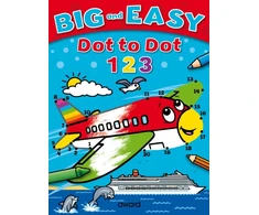 KNYGA Bookshop Big and Easy Dot to Dot: 123