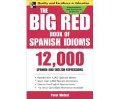 KNYGA Bookshop Big Raudona Book of Spanish Idioms