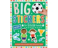 KNYGA Bookshop Big Stickers for Little Hands Football