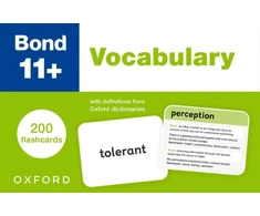 KNYGA Bookshop Bond 11+: Bond 11+ Vocabulary Flashcards: 200 flashcards ready for the 2025 exams (for GL Assessment &amp; other 11 plus exams)