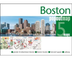 KNYGA Bookshop Boston PopOut Map