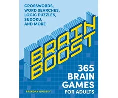 KNYGA Bookshop Brain Boost: 365 Brain Games for Adults