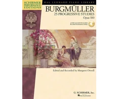 KNYGA Bookshop Burgmuller - 25 Progressive Studies, Opus 100