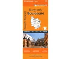 KNYGA Bookshop Burgundy - Michelin Regional Map 519