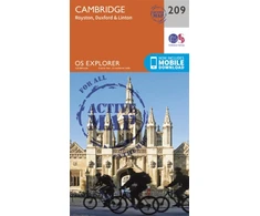 KNYGA Ordnance Survey Cambridge, Royston, Duxford &amp; Linton