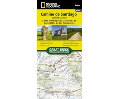 KNYGA Bookshop Camino de Santiago - Camino Frances Map 2 of 4
