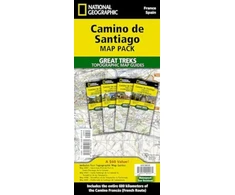 KNYGA Bookshop Camino de Santiago Map Map Pack Bundle