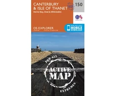 KNYGA Ordnance Survey Canterbury and the Isle of Thanet